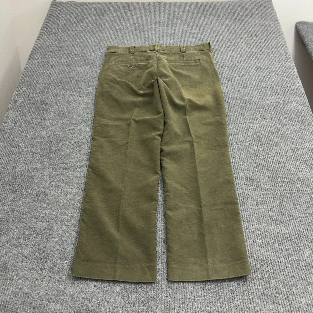 Vintage Filson Pants Mens 38 Green Cotton Moleskin Straight Leg Workwear Outdoor